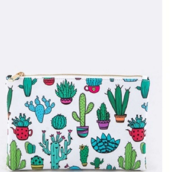 Cactus Mini Bag/Pouch - Picture 2 of 8
